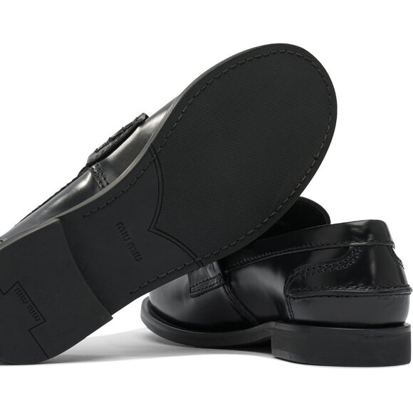 Miu Miu Leather Loafers IT 39 Women - Picture 5 of 5